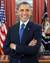 Photograph of Barack Obama